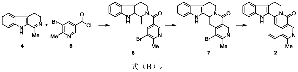 Preparation method and application of 21-methyl-subditine