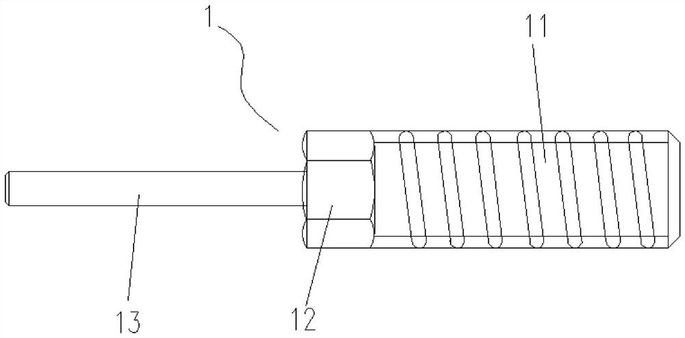 Urban rail transit rigid contact network suspension rapid repair device