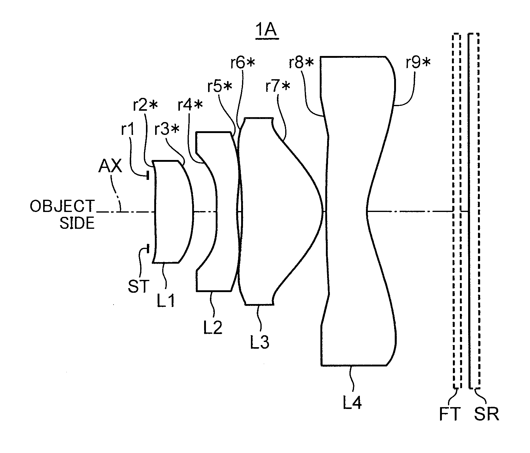 Imaging Optical System, Imaging Device, and Digital Apparatus