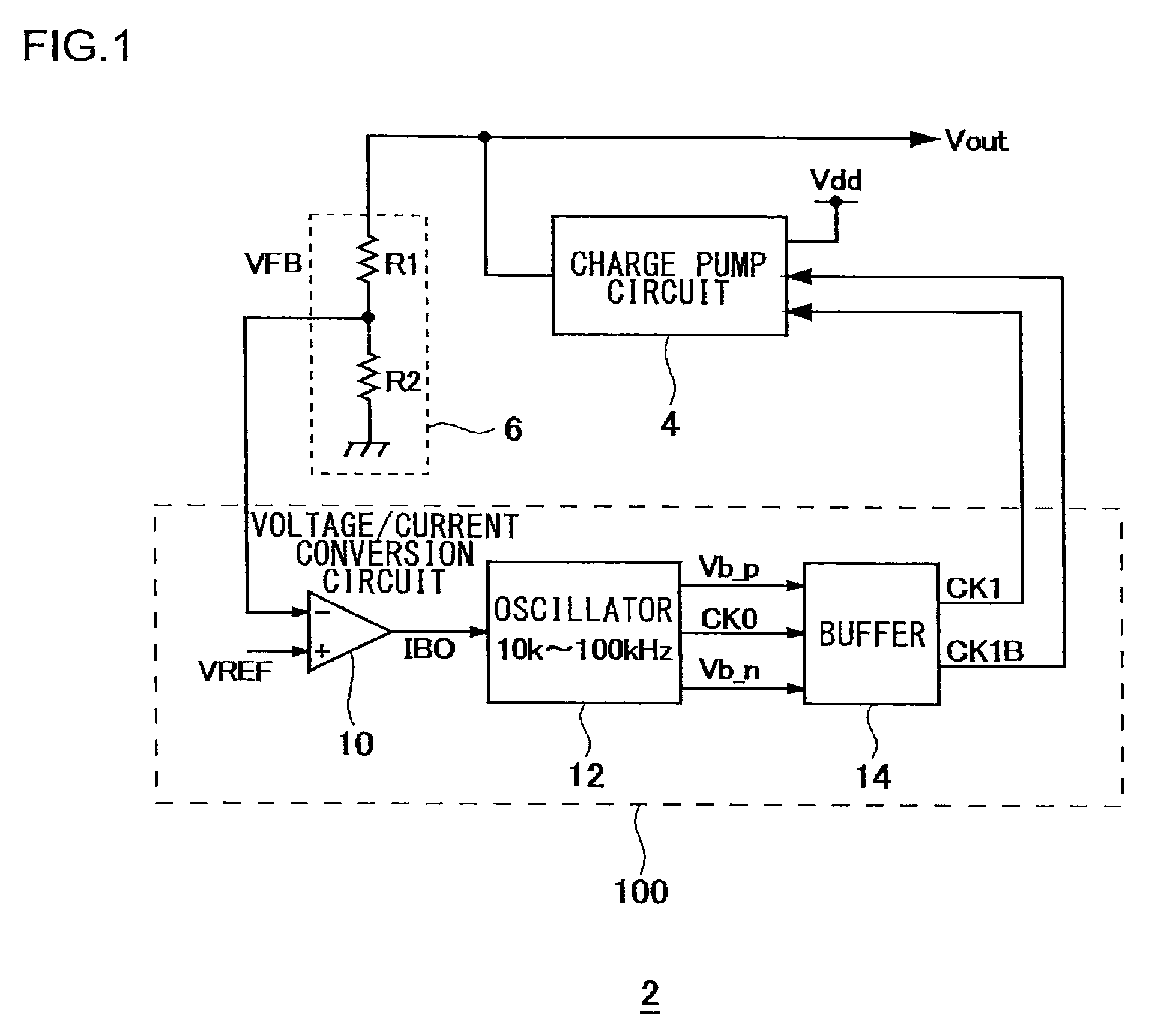 Control circuit and control method for charge pump circuit