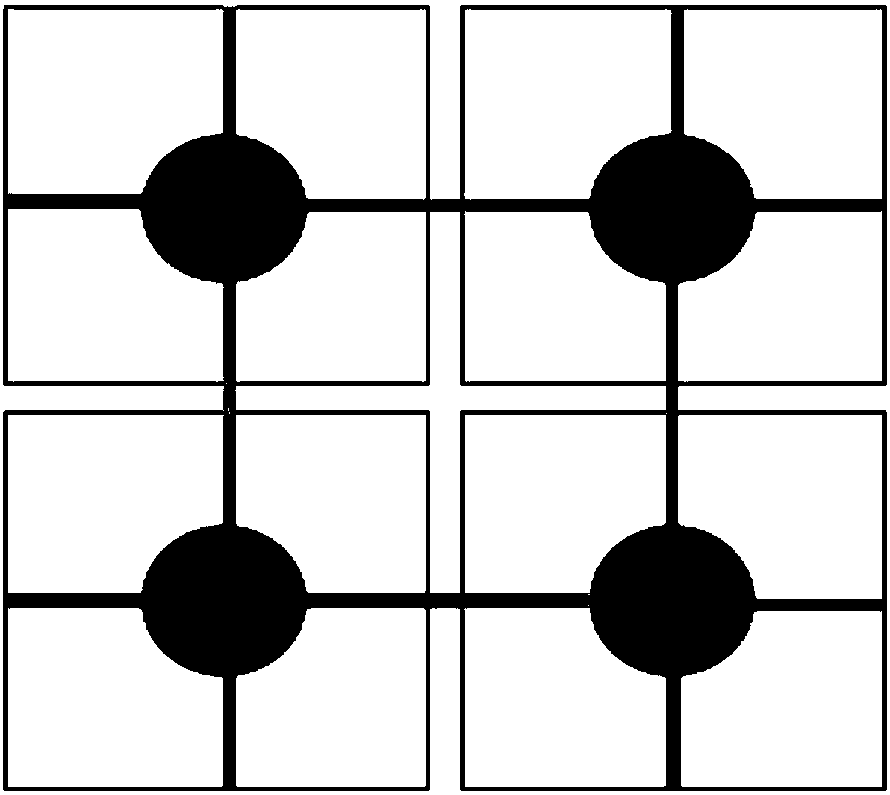 Preparation method of reversed polarity AlGaInP quaternary LED chip