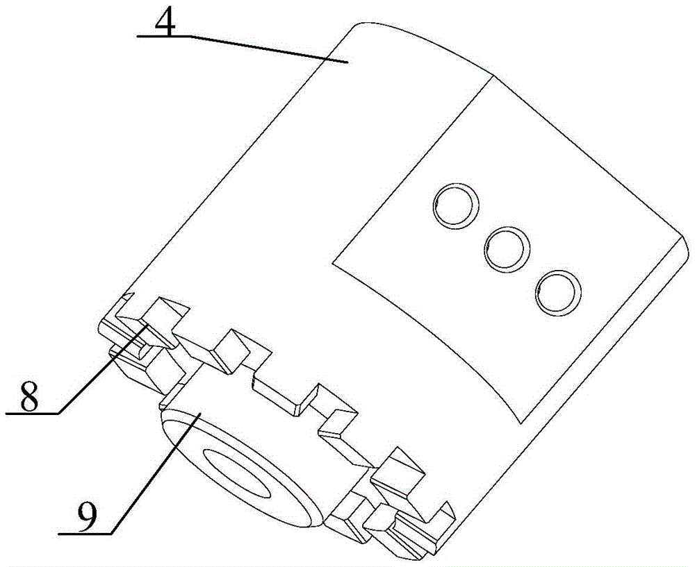 A tool used to limit the degree of freedom of workpiece rotation