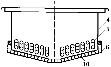 A central heating oil fryer with heat conduction oil connected to multiple boilers