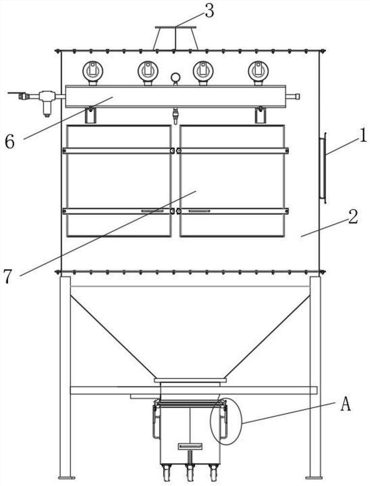 Flue gas denitration multi-pollutant cooperative treatment equipment and use method thereof