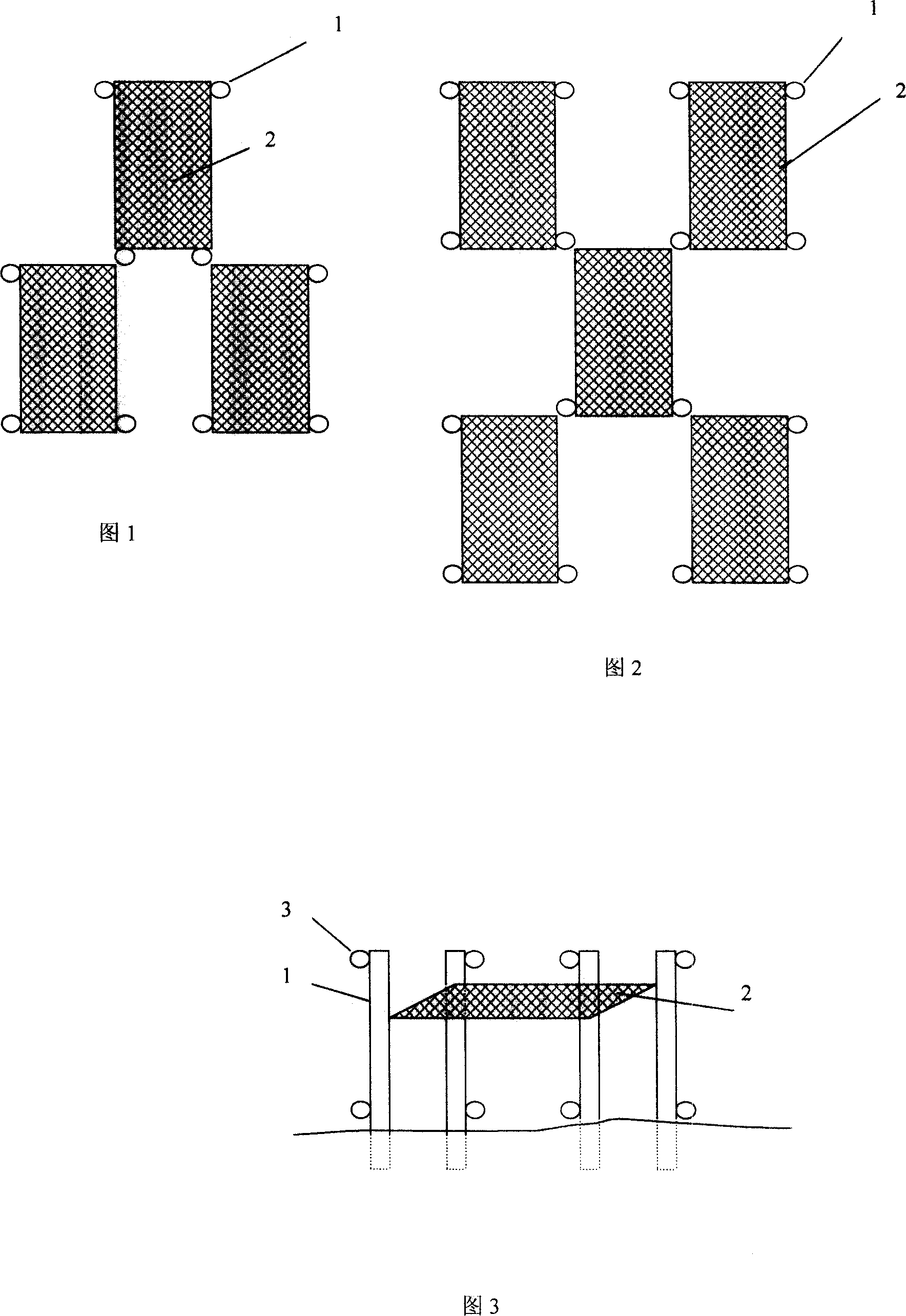 Method for planting submergent plant in lake