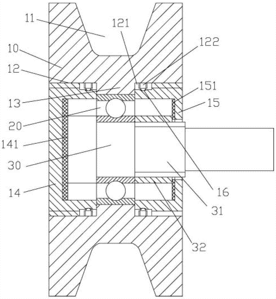 Telescopic mechanism with simple and detachable roller wheel device