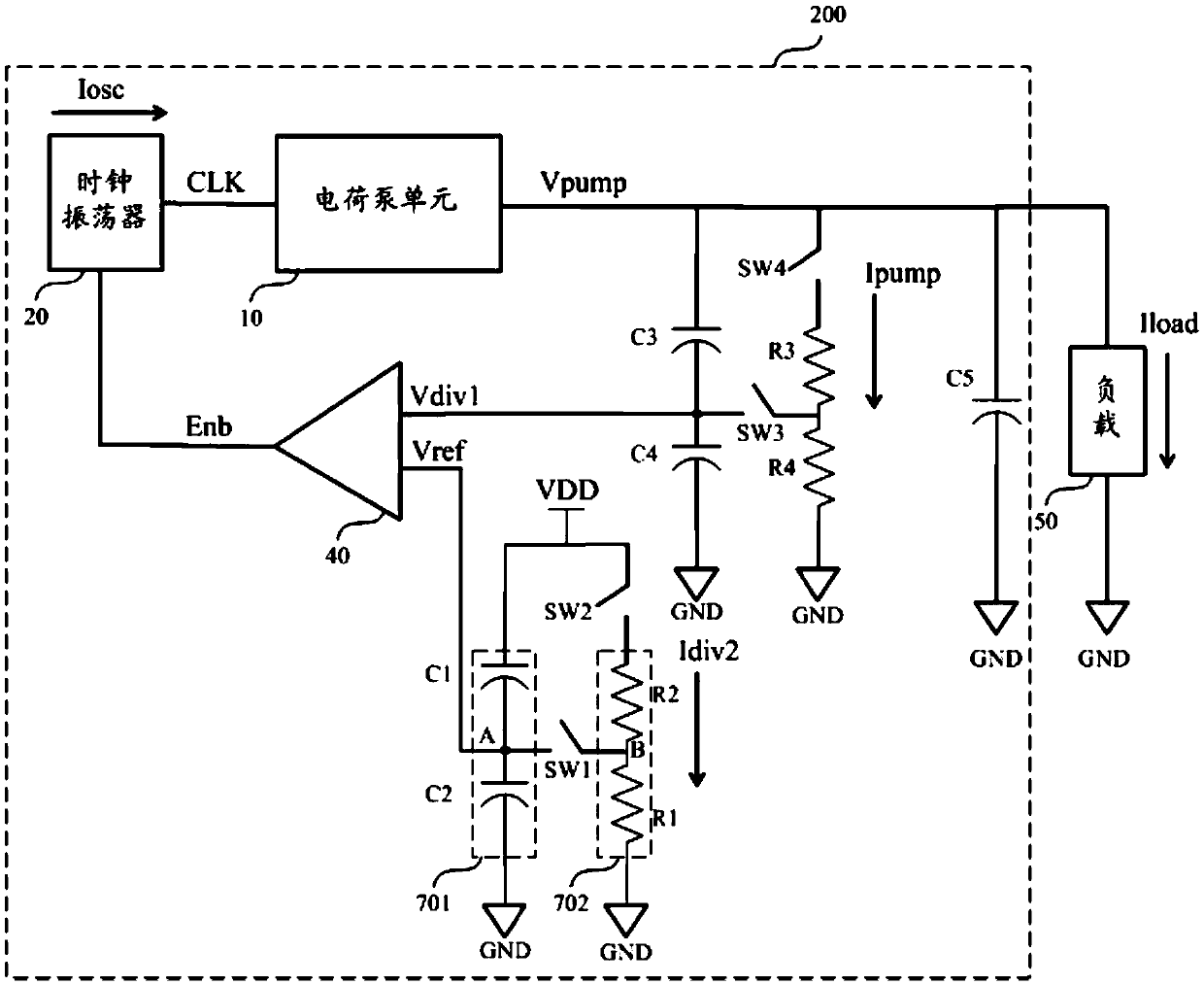 Charge pump circuit and memory