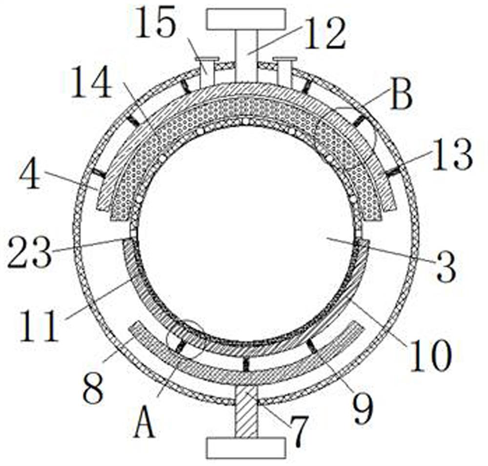 Winding device for circuit laying