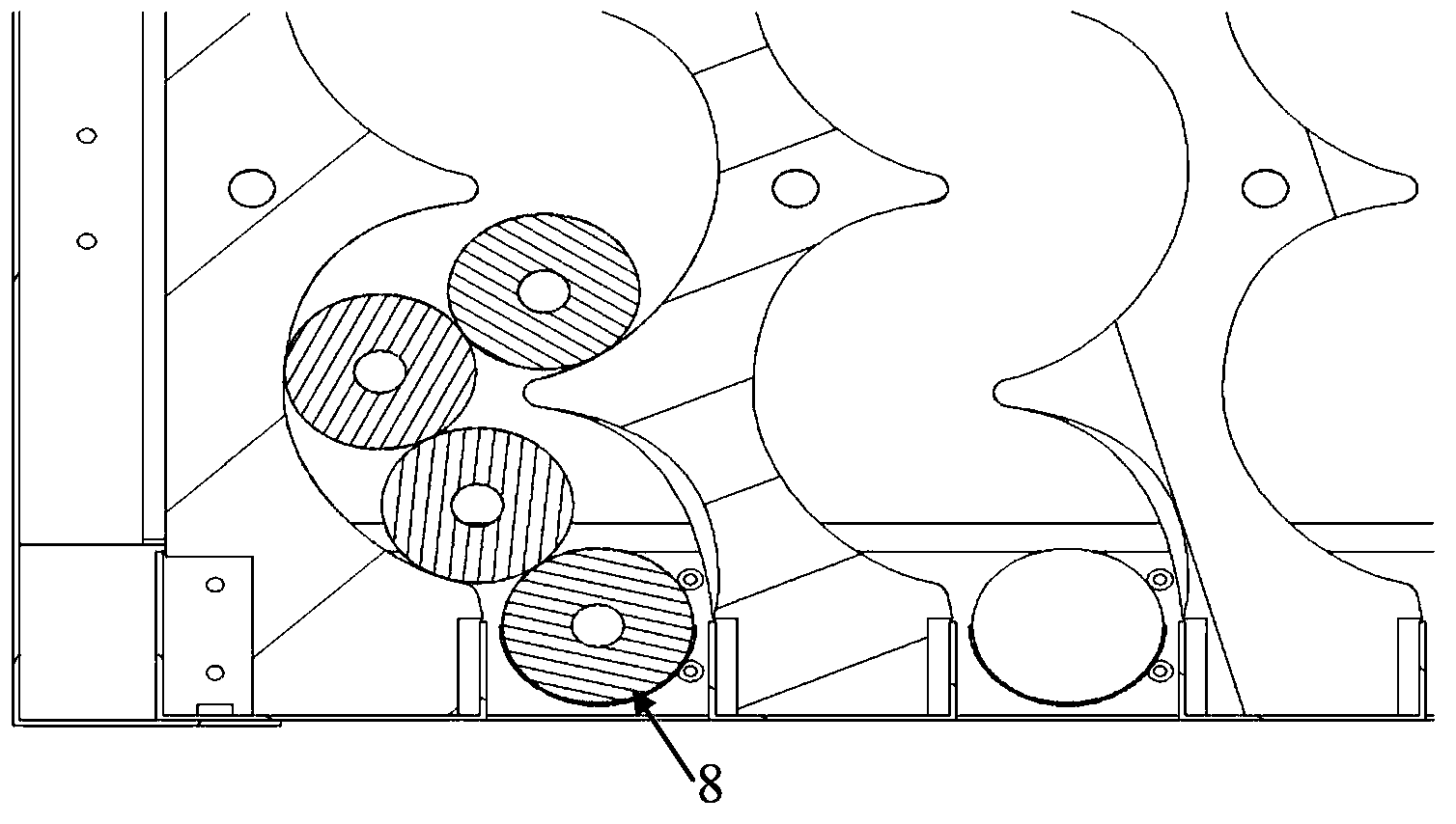 Self-service roll invoice selling device