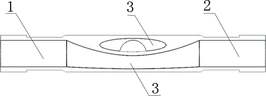 Parallel cross-connect conduit fittings