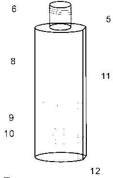Device for stool sampling and occult blood self-detection