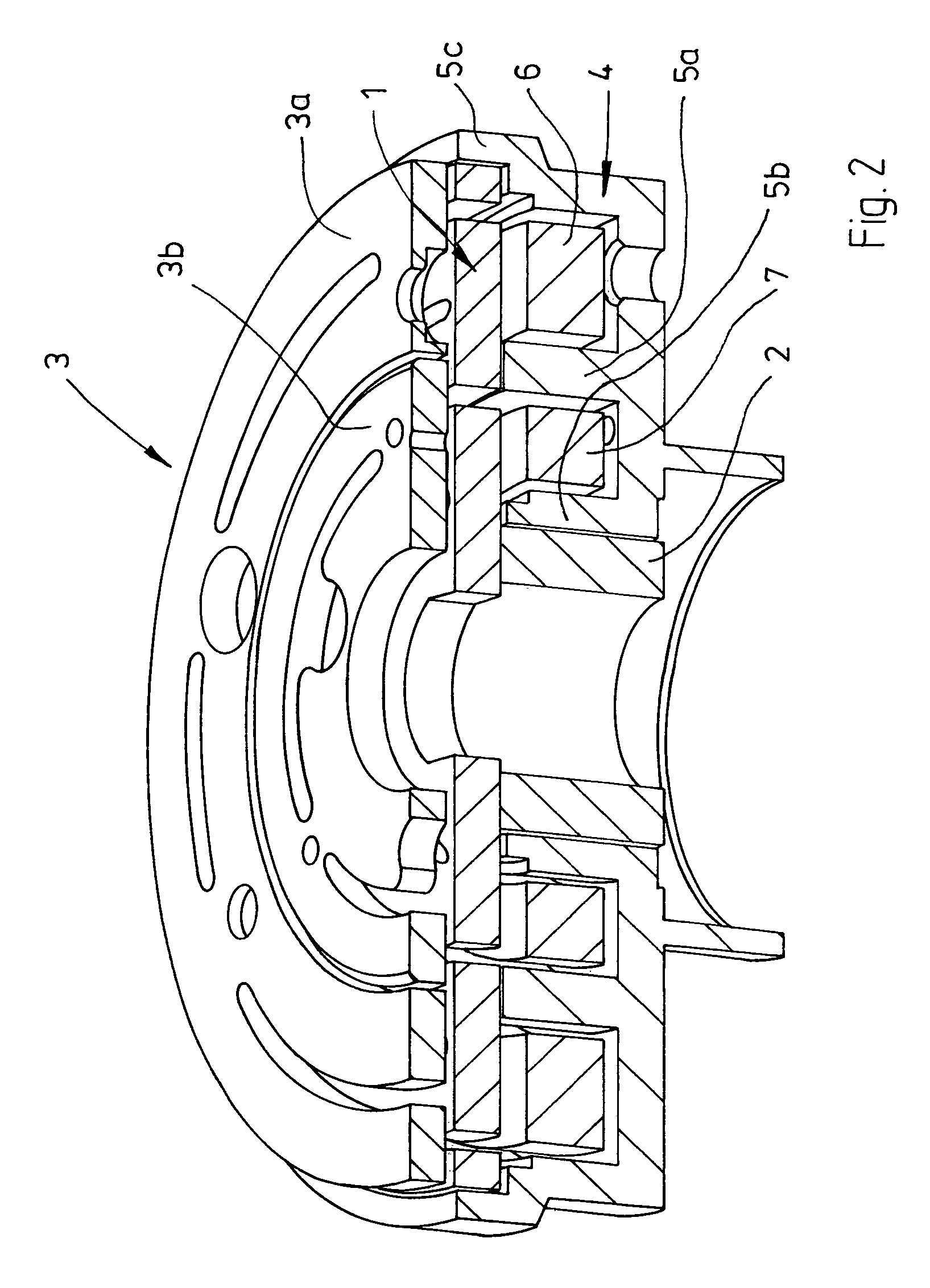 Electromagnetically operated friction disk clutch and rotor for a clutch of this type