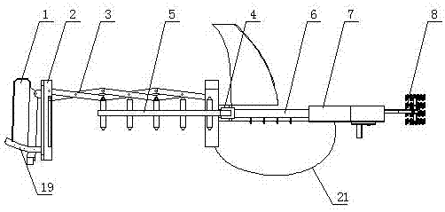 Vibrating fruit picker