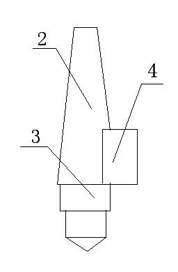 Instrument and method for measuring secondary clamping deviation during numerical control machining based on image technology