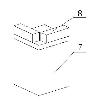 Instrument and method for measuring secondary clamping deviation during numerical control machining based on image technology