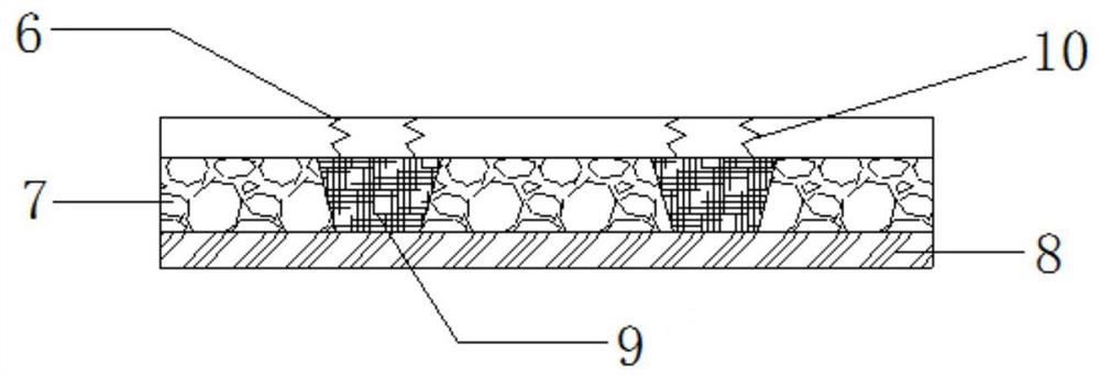 Immersion pipe device and construction method for construction of cast-in-place pile in air-bearing soil layer