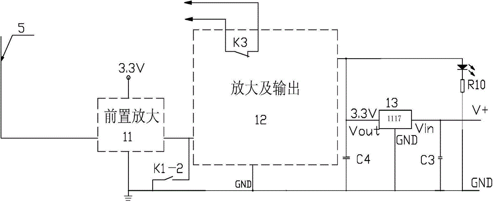 Electric shock prevention device of electric welding machine