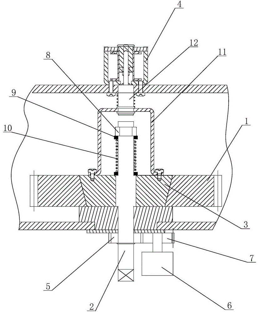 A clutch device with overload protection and adjustable output force
