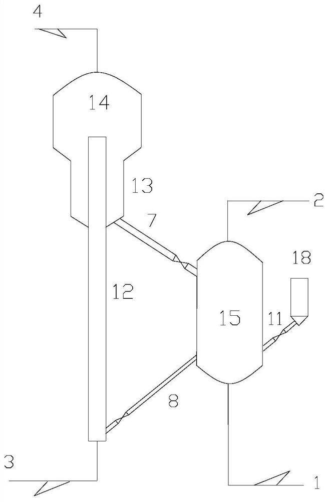 A method and device for removing sulfur oxides and/or nitrogen oxides in flue gas