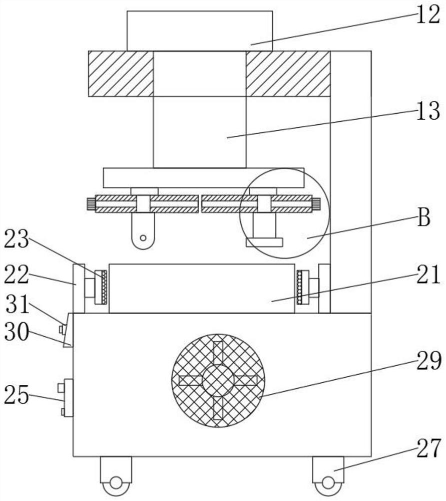 Block type oil pressure press-fit shoemaking machine
