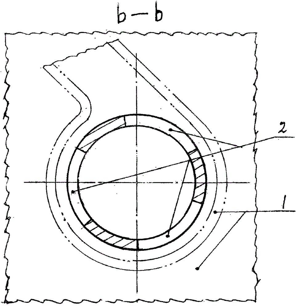 Engine cylinder of a piston reciprocating internal combustion engine