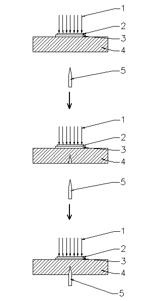 Micro-hole strengthening method combining cone pressure and laser impact