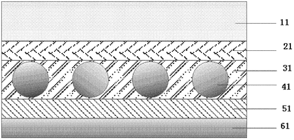 Organic film solar battery capable of enhancing light absorption efficiency