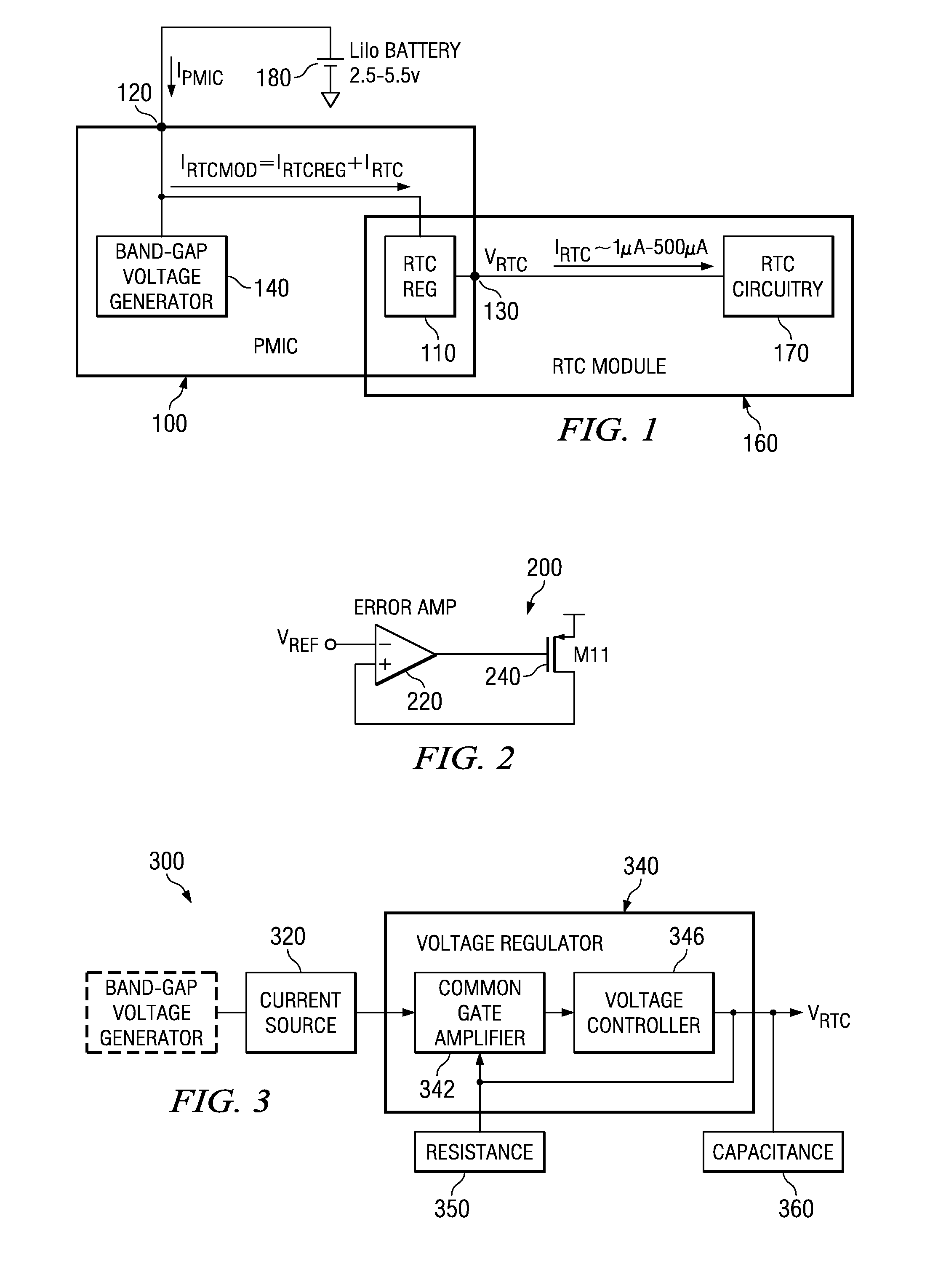 Real time clock (RTC) voltage regulator and method of regulating an rtc voltage