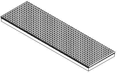 Preparation method of laser cladding coating of tridimensional space stacking net additive