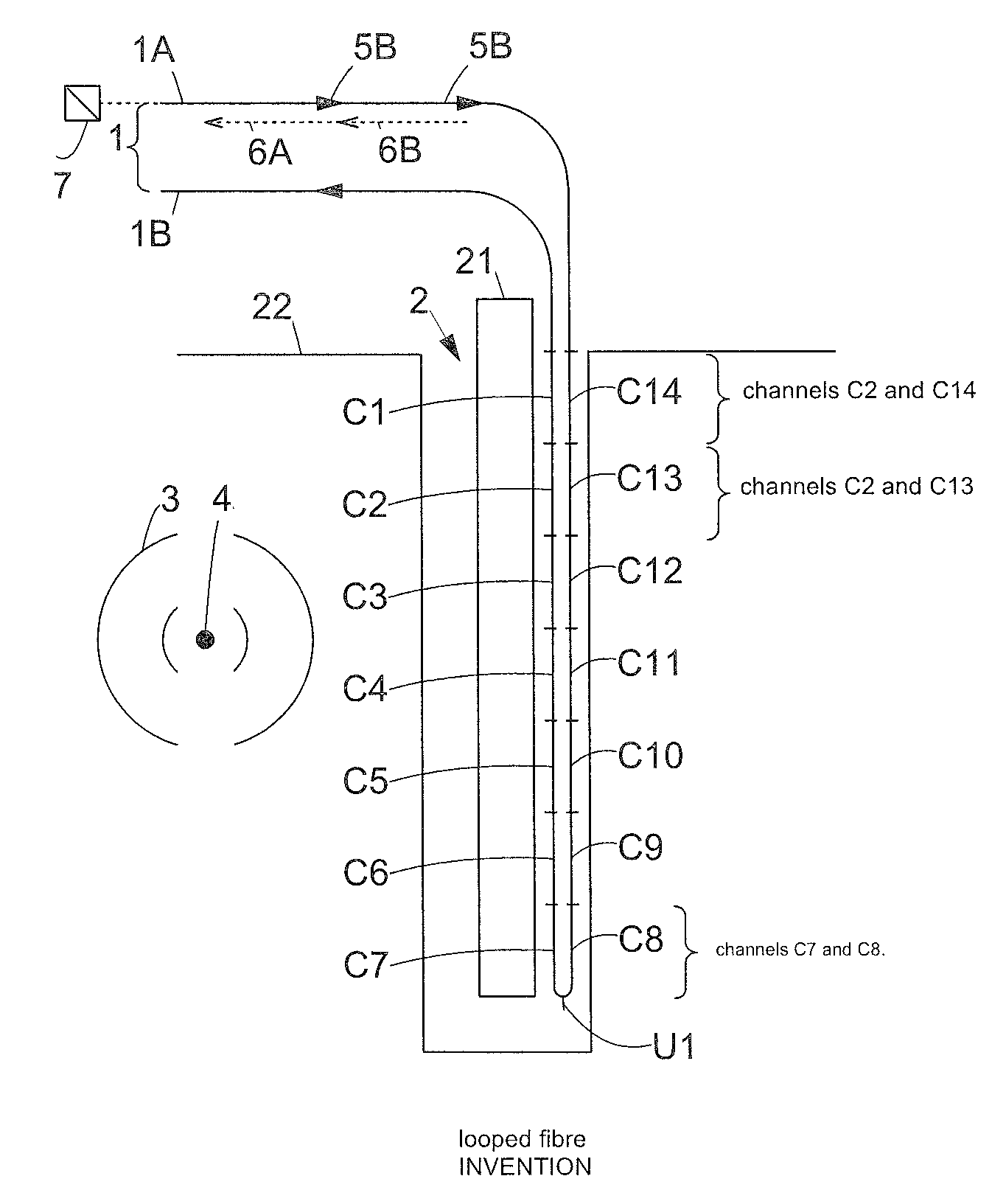 Method and system for enhancing the spatial resolution of a fiber optical distributed acoustic sensing assembly
