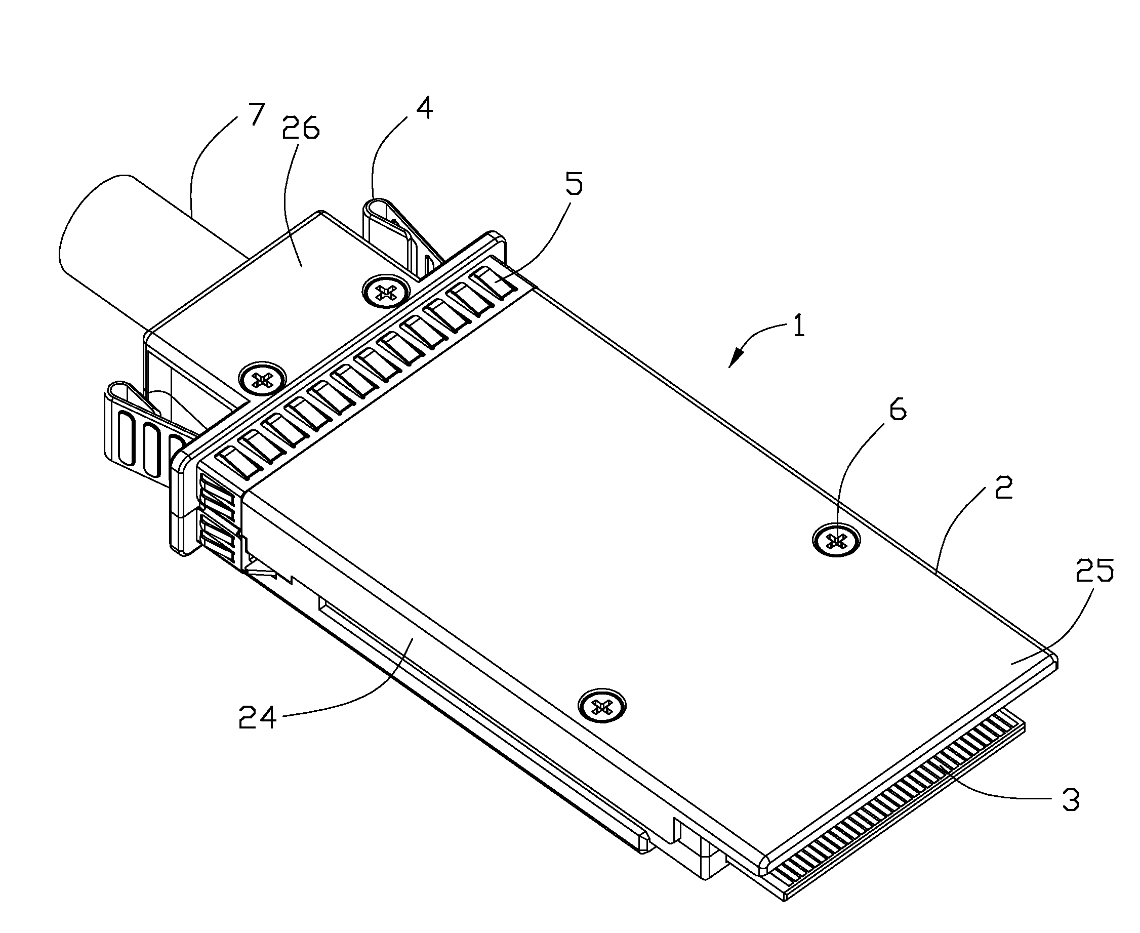 Electrical connector assembly wth improved latching mechanism