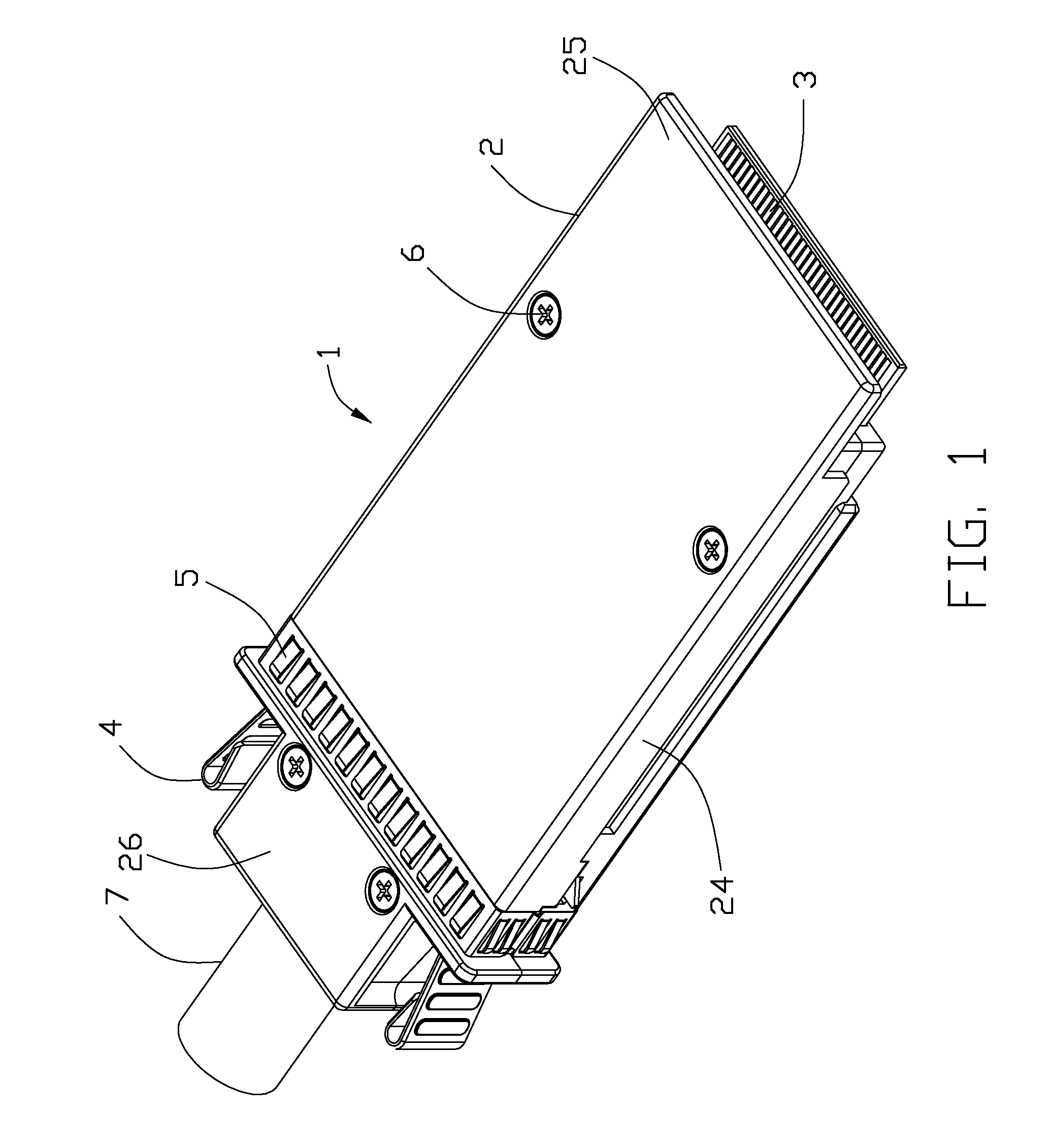 Electrical connector assembly wth improved latching mechanism