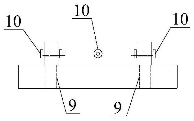 Coal mine goaf accumulated water close-range drainage drilling orifice pipe device and consolidation method thereof