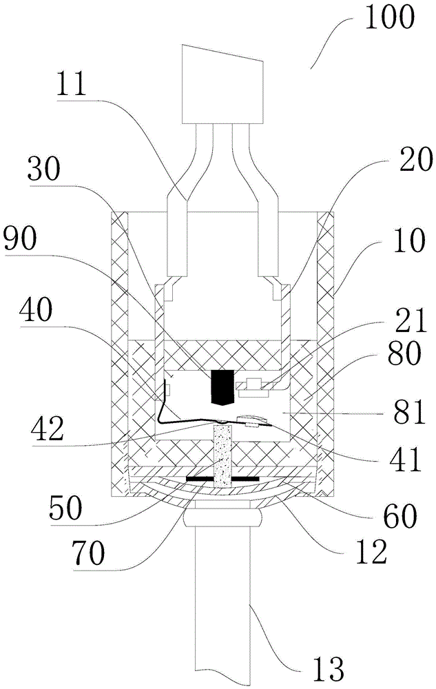 Pressure switch and refrigerating system comprising same