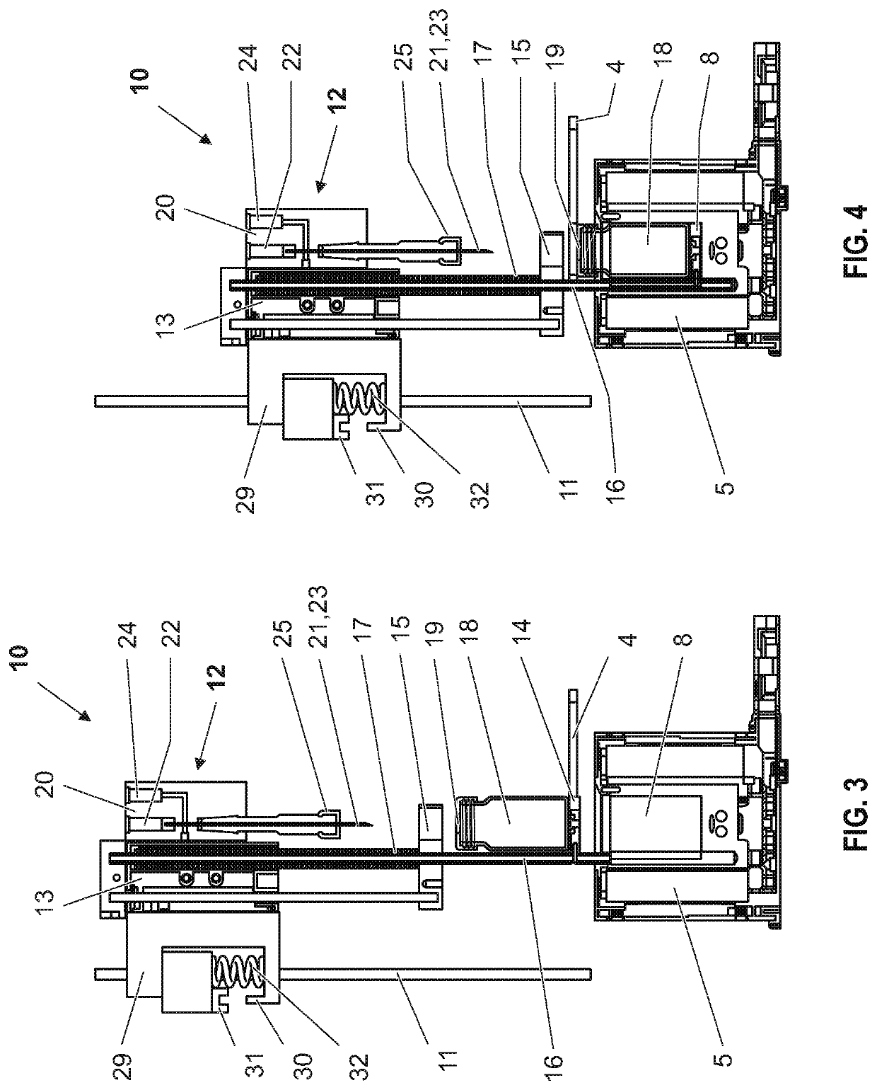 Vial-handling mechanism for an automated Karl Fischer titration system