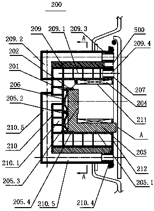 An integral cooling and charging device for an electric vehicle