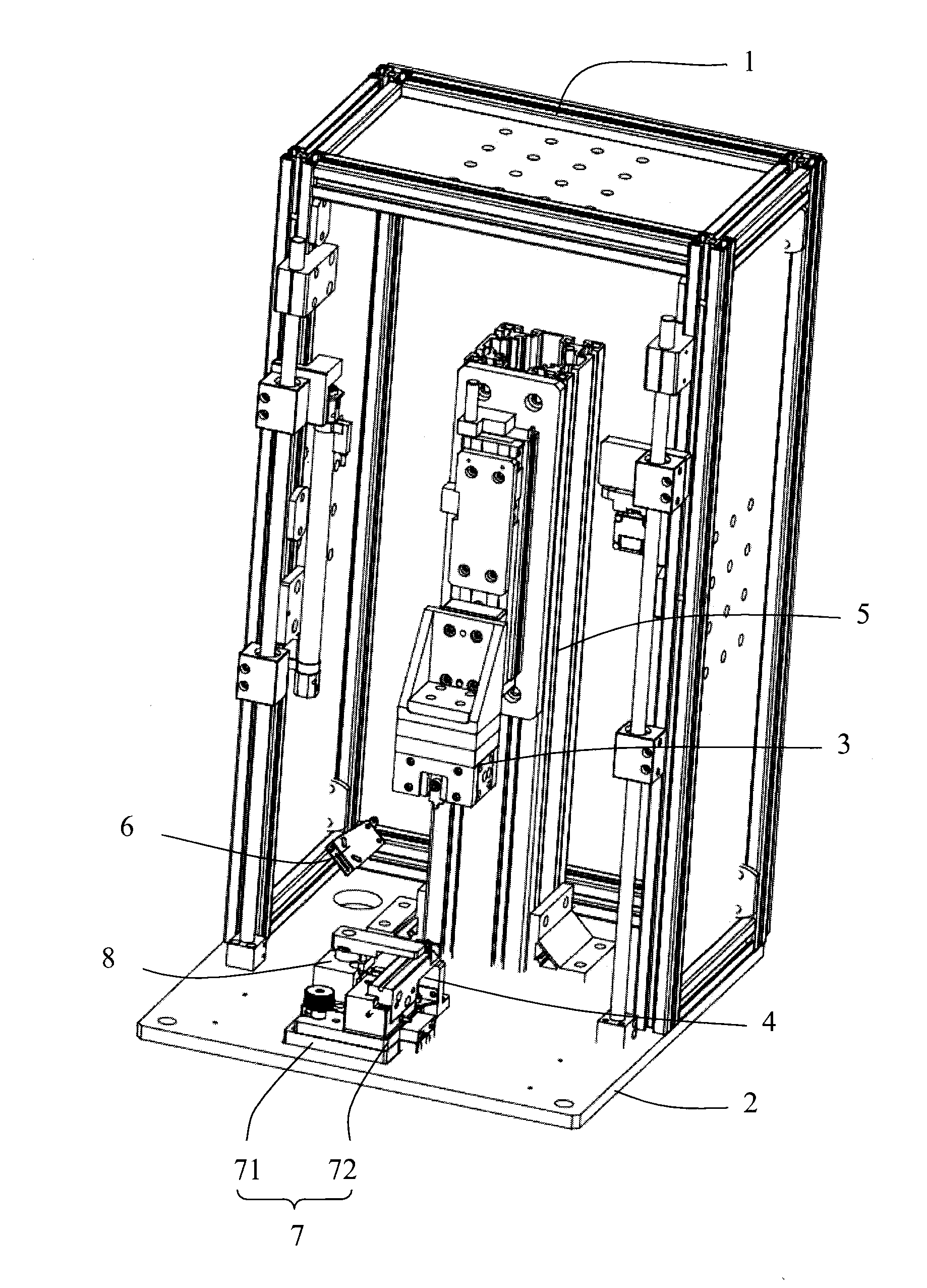 Integrated circuit (IC) line welding machine