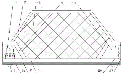 Angle steel tower material antitheft device