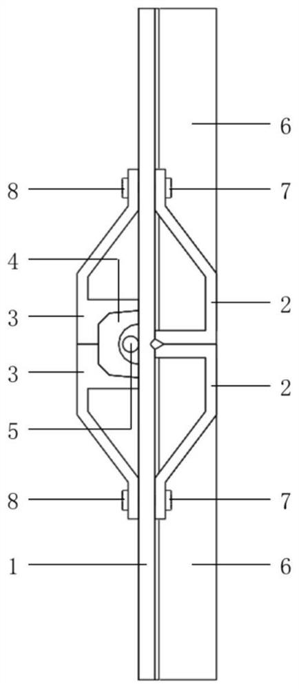 A wire separation ring with conditional contact load