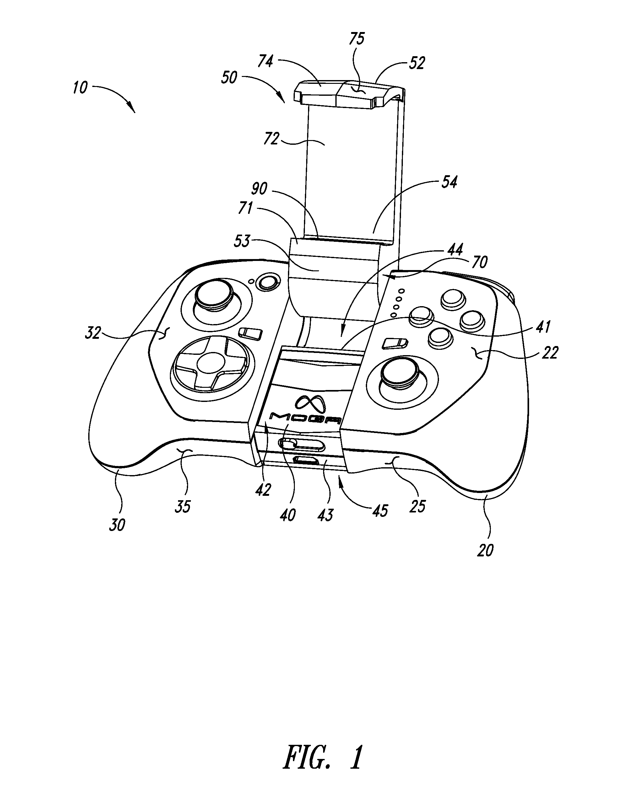 Controllers for use with mobile devices