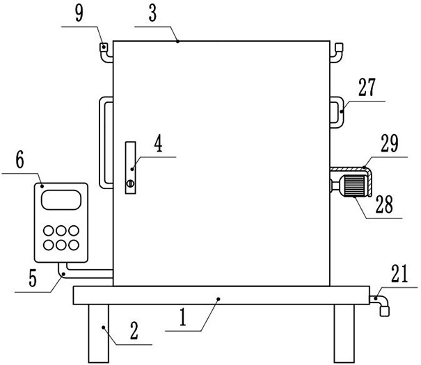 Accessory surface spray coating equipment realizing uniform spray coating for automobile accessory processing