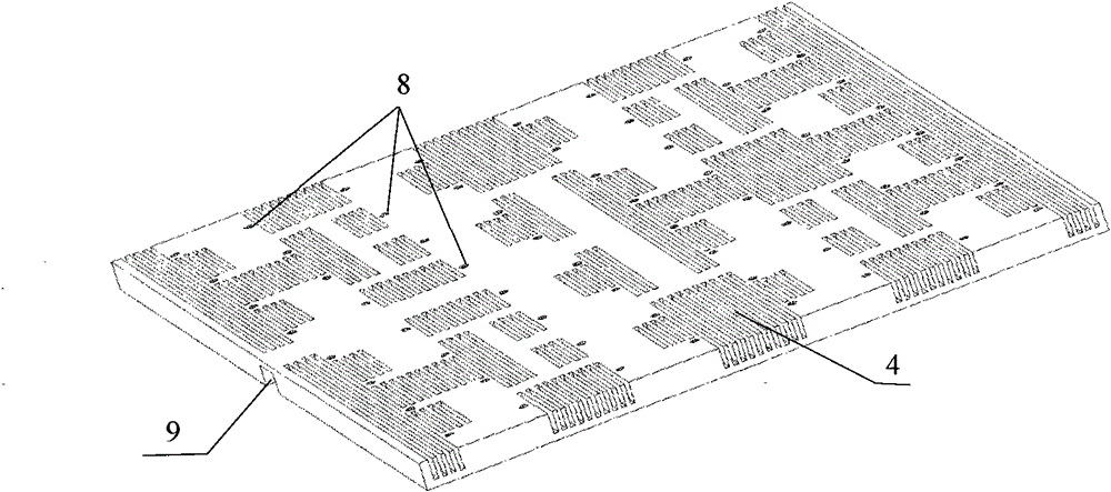 Dividing wall type heat exchanger