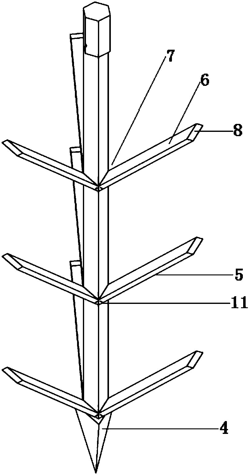 Prism type batten fixer