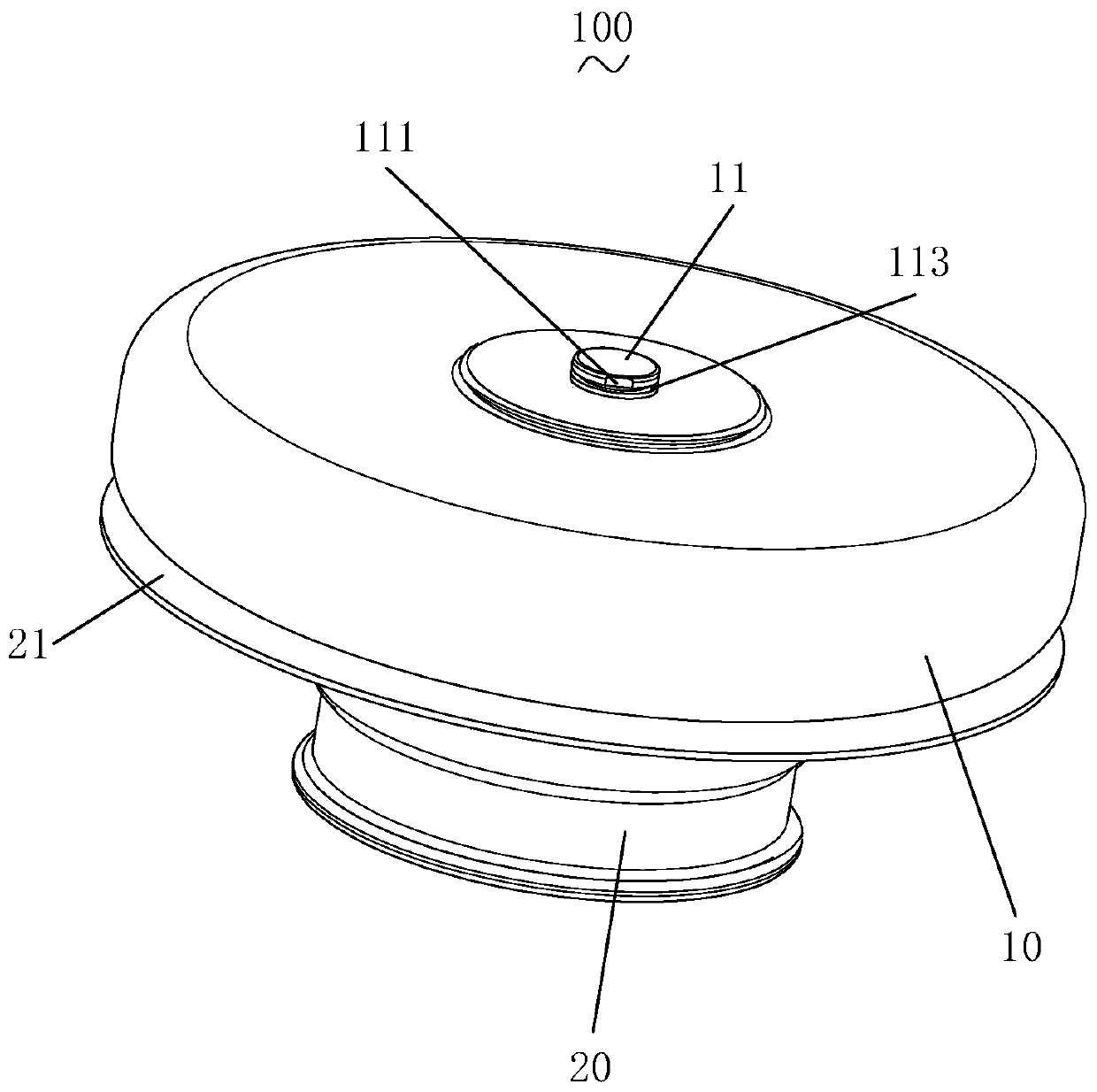 Method for forming piston of rubber air spring