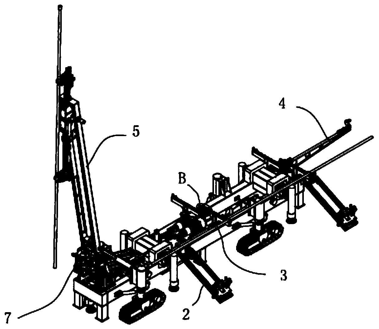 Petroleum well repairing automation device