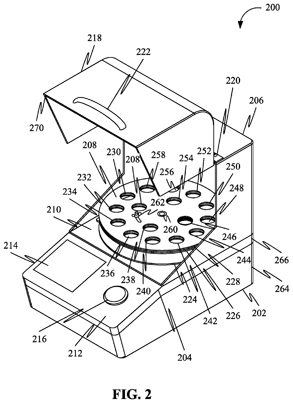 Apparatus for facilitating chemical analysis based on color principle