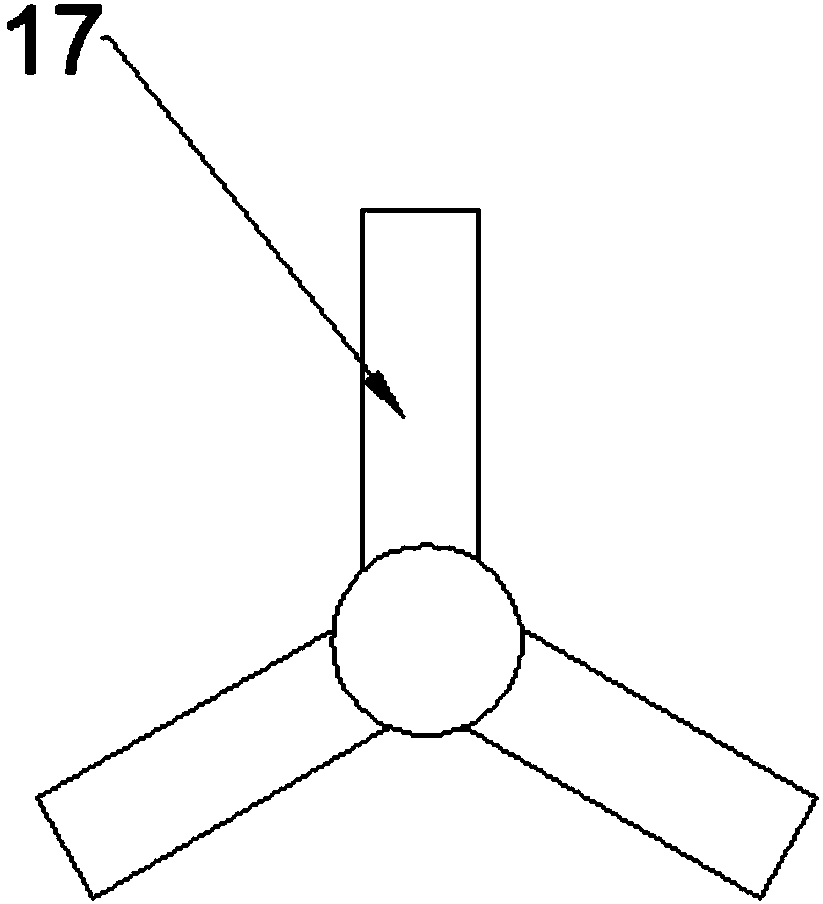 Full-automatic powder mixing device integrating weighing and mixing