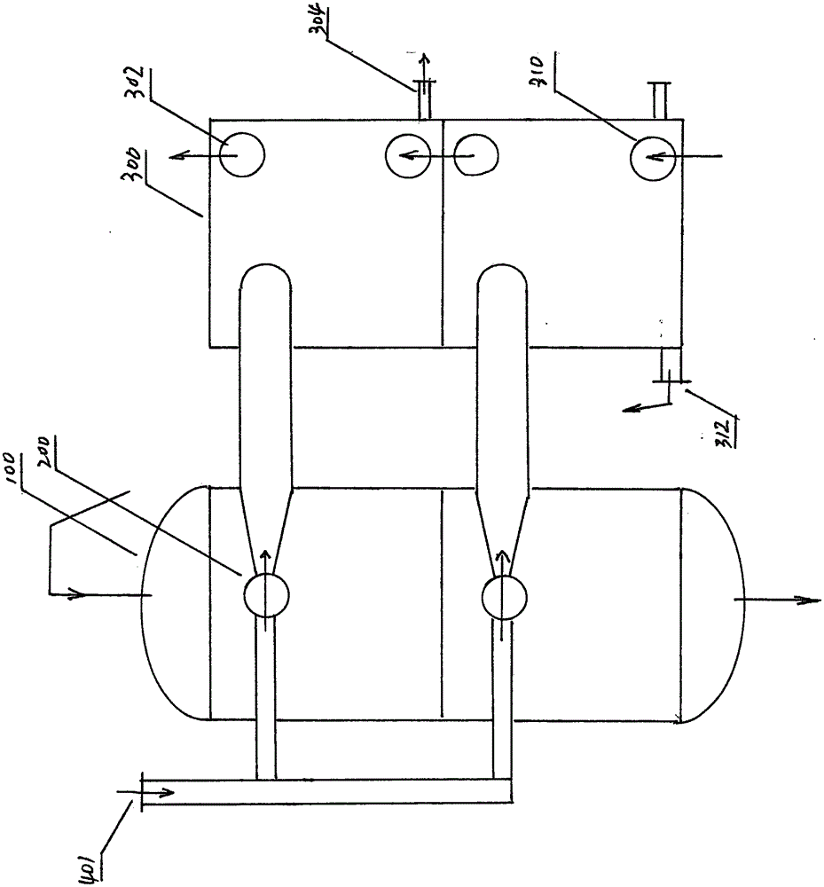 Jet type large temperature difference heat exchange method and device