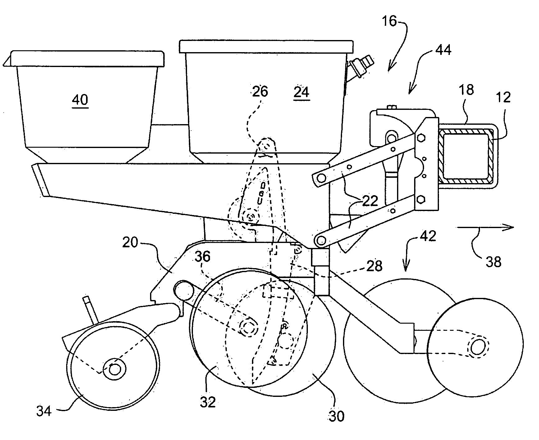 Differential Pressure Seed Meter With An Endless Belt Seed Transport Member
