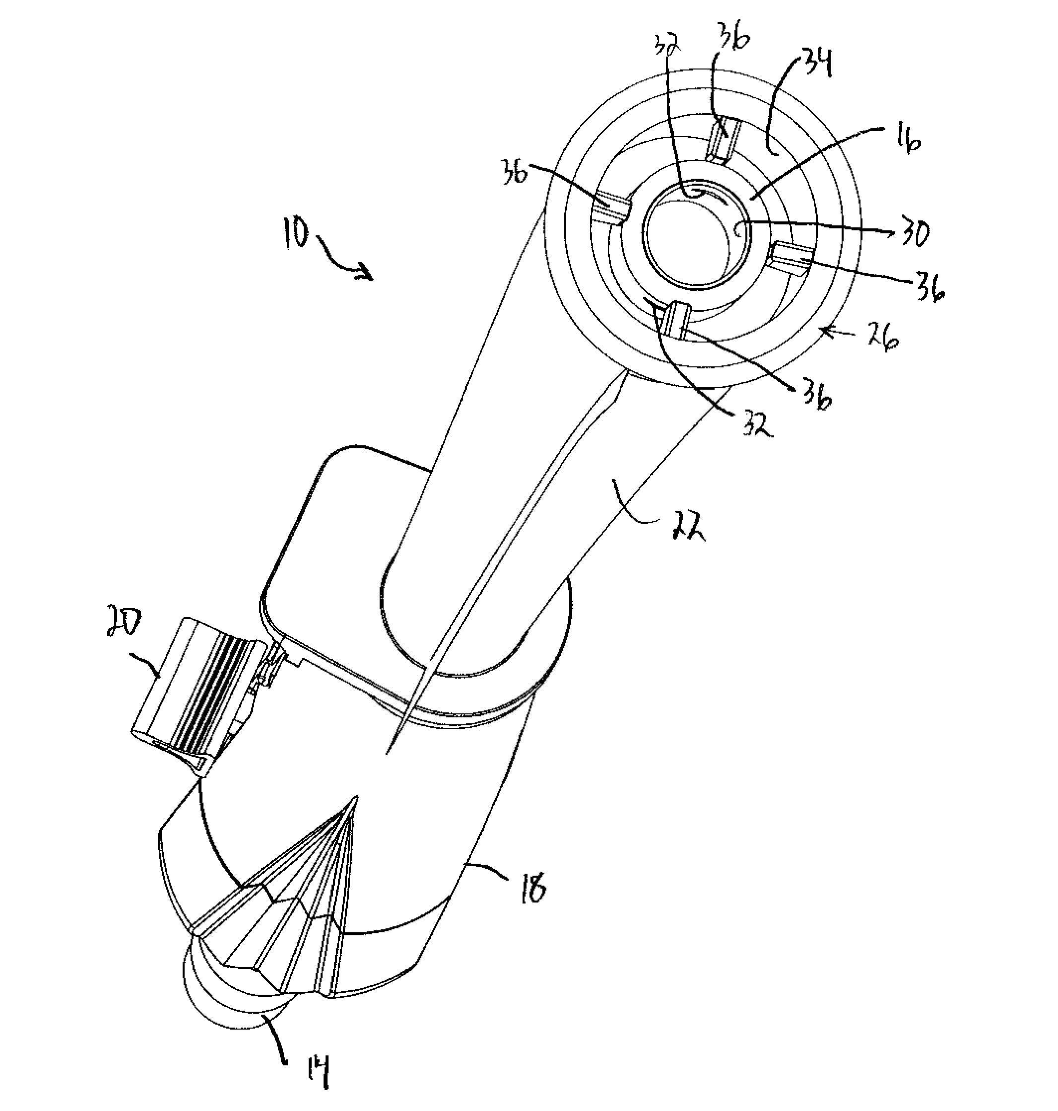 Covered suction device